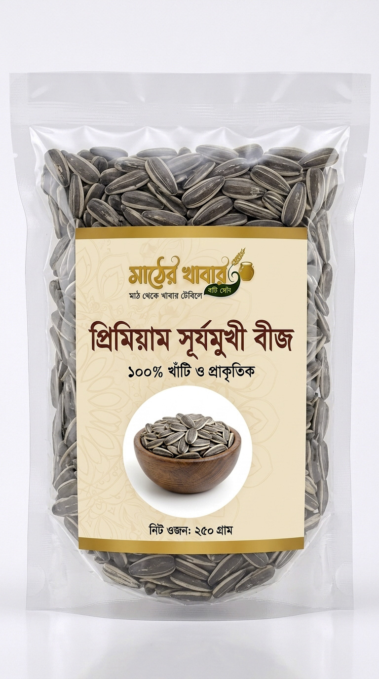 সূর্যমুখী বীজ – (Sunflower Seed) 500gm &1kg